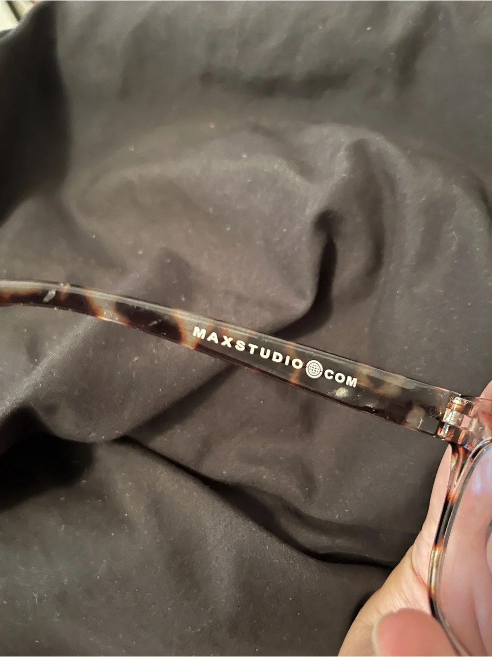 Max Studio Tortoiseshell Cat-Eye reader Glasses - Brown/Black Pattern